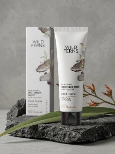 Wild Ferns Rotorua Mud Hand Creme 100ml